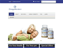 Tablet Screenshot of omegawonders.com